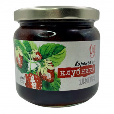 Оки Чмоки Варенье из Клубники 480гр 1/15 (Армения) с ЧЗ маркой